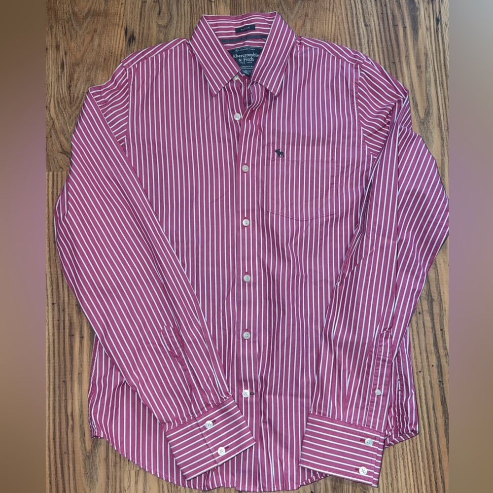 Abercrombie & Fitch Striped Button-Down Shirt